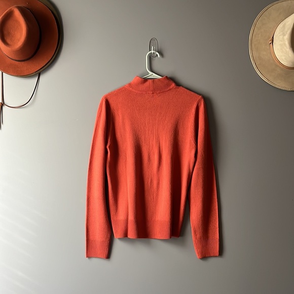 Terracotta Turtleneck Sweater - Picture 2 of 5